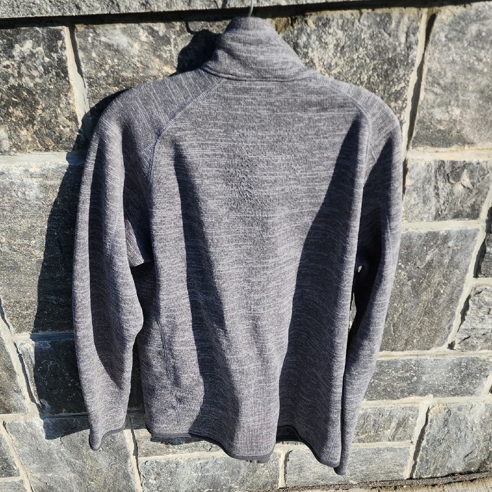 Patagonia Better Sweater Fleece Jacket In Nickel Large - Picture 3 of 8